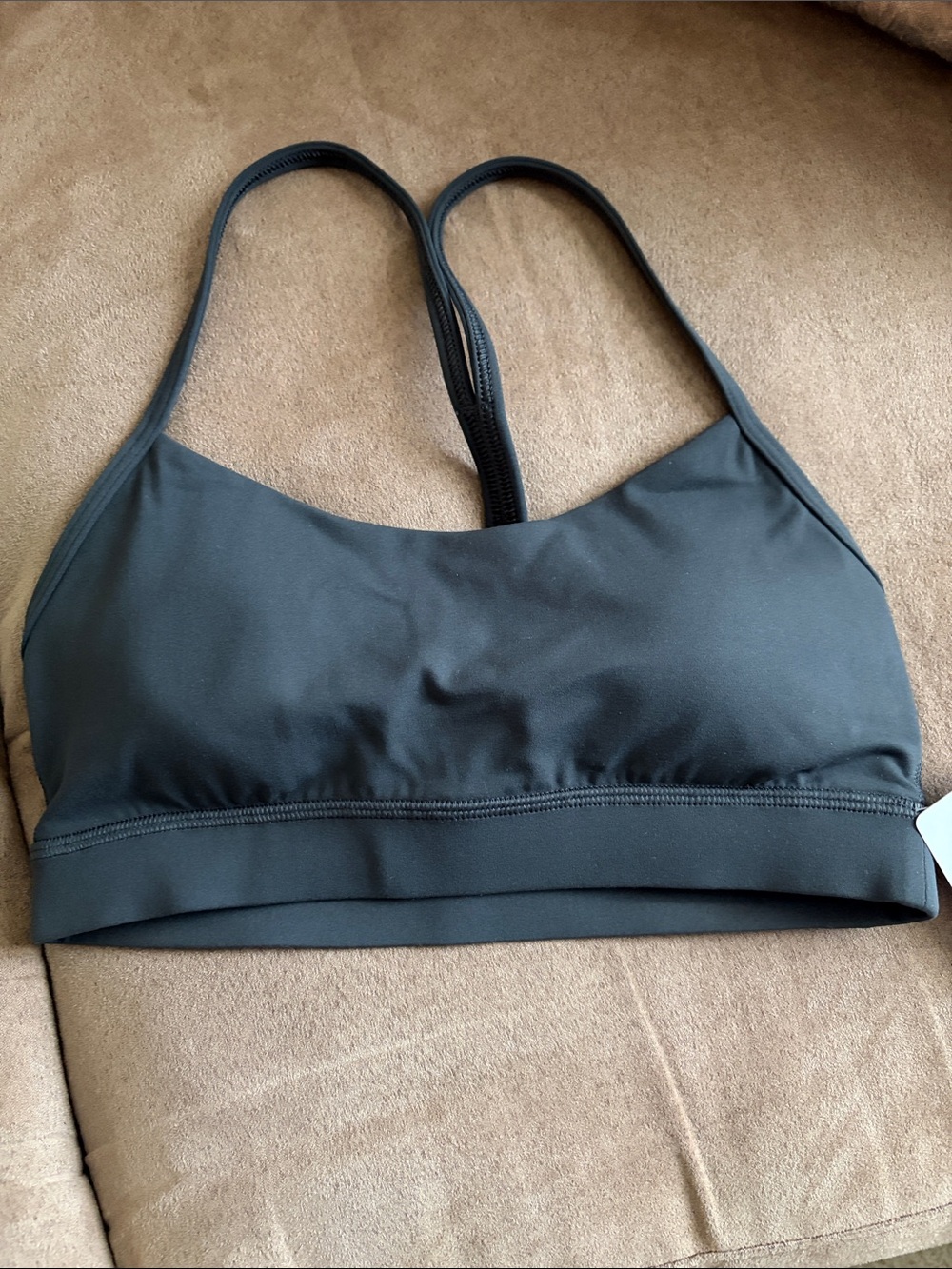 lululemon athletica Black Strappy Sports Bra